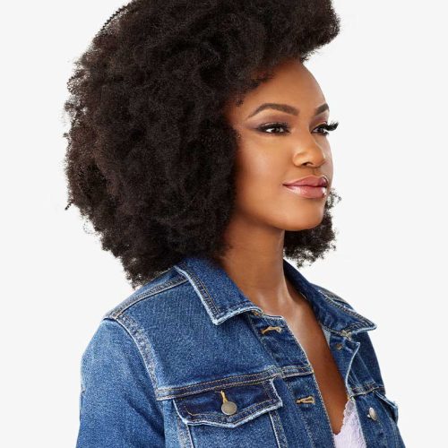 Sensationnel Human Hair Curls Kinks & CO Textured Clip In Extension - HH 4C CLIQUE 9PCS (14- Inch) - Image 2
