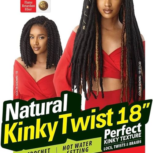 Outre X-Pression Braid - NATURAL KINKY TWIST 18 inches. - Image 3