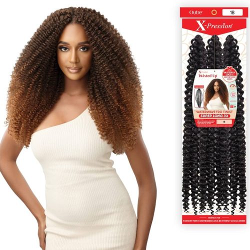 Outre X Pression Twisted Up Waterwave Fro Twist Braid - SUPER LONG 3X - Image 2