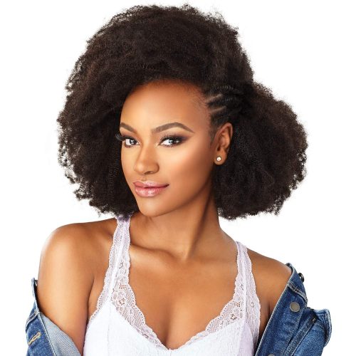 Sensationnel Human Hair Curls Kinks & CO Textured Clip In Extension - HH 4C CLIQUE 9PCS (14- Inch) - Image 5