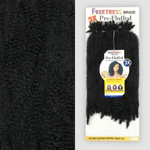 FreeTress 3X Pre-Fluffed Poppin' Twist 16'' - Image 2