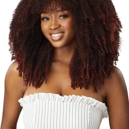 Outre Human Hair Blend Big Beautiful Hair Clip In 9CS - SPRINGY AFRO 10" - Image 2