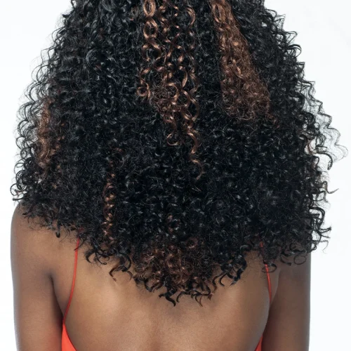 Outre X-Pression 4 In 1 Pre Loop Crochet Braid BAHAMAS CURL 14 Inch - Image 2