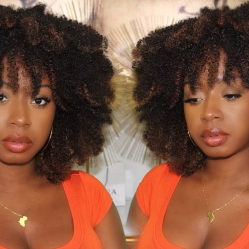 Outre Human Hair Blend Big Beautiful Hair Clip In 9CS - SPRINGY AFRO 10" - Image 4