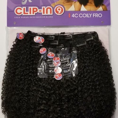 Outre Human Hair Blend Big Beautiful Hair Clip In 9 – 4C COILY FRO 10″ - Image 3