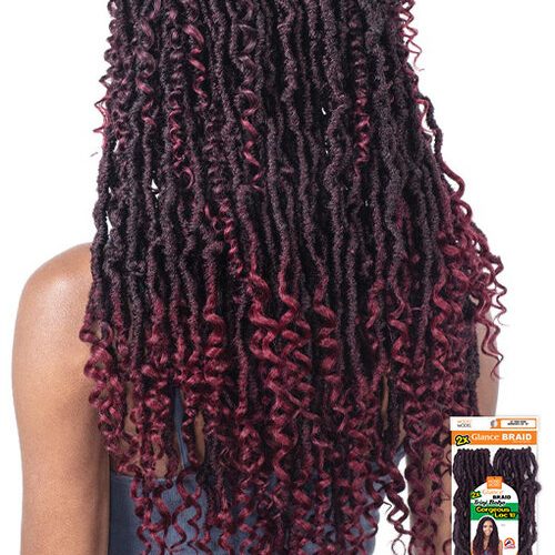 2X Trini Boho Gorgeous Loc 18" Glance Crochet Braid - Image 4