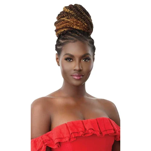Outre X-Pression Twisted Up Crochet Hair - 3x Springy Bohemian Twist 24 inches - Image 3