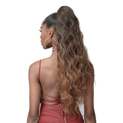 Bobbi Boss Miss Origin Designer Mix Tress Up Ocean Wave 28 inches Ponytail MOD021 - Image 4