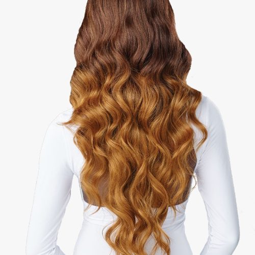 Sensationnel OCEAN WAVE 30 inches BUTTA Human Hair Blend HD Lace Wig - Image 3