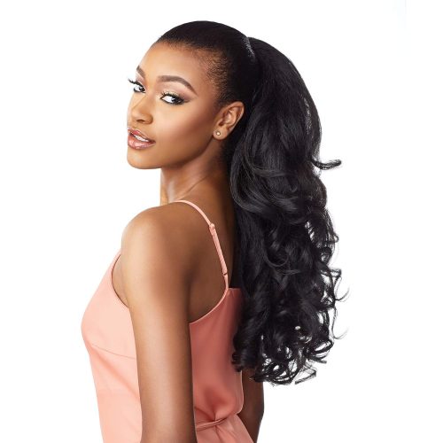 Sensationnel Instant weave half wig - iwd 3 synthetic half wig or updo cap with adjustable drawstring for seamless hair blending - IWD 3 - Image 2