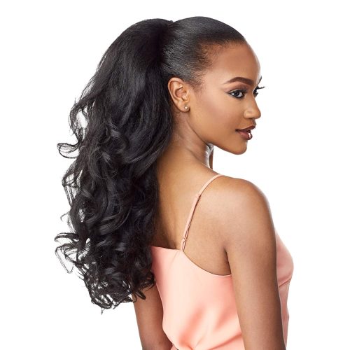 Sensationnel Instant weave half wig - iwd 3 synthetic half wig or updo cap with adjustable drawstring for seamless hair blending - IWD 3 - Image 3