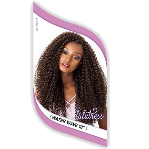 Sensationnel Lulutress Crochet Braid WATER WAVE 18 inches - Image 4