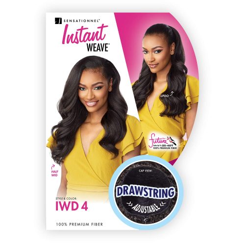 Sensationnel Instant Weave Synthetic Half Wig with Drawstring Cap - IWD 4 - Image 5