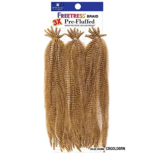 FreeTress Crochet Braids 3X Pre-Fluffed Poppin Twist 20 inches - Image 4