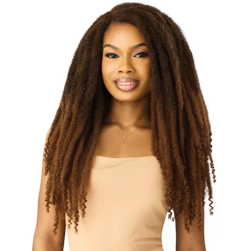 Outre X-Pression Twisted Up Crochet Braids - SWICY AFRO TWIST 3X 18" - Image 1