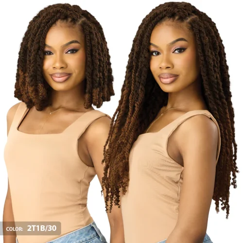 Outre X-Pression Twisted Up Crochet Braids - SWICY AFRO TWIST 3X 18" - Image 2