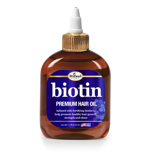 Difeel Biotin Premium Hair Oil 7.1 oz. - Image 1