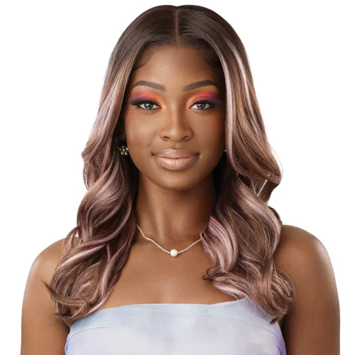 Outre Airtied Glueless Human Hair Blend 13x6 HD Lace Front Wig - HHB-NATURAL WAVE 20