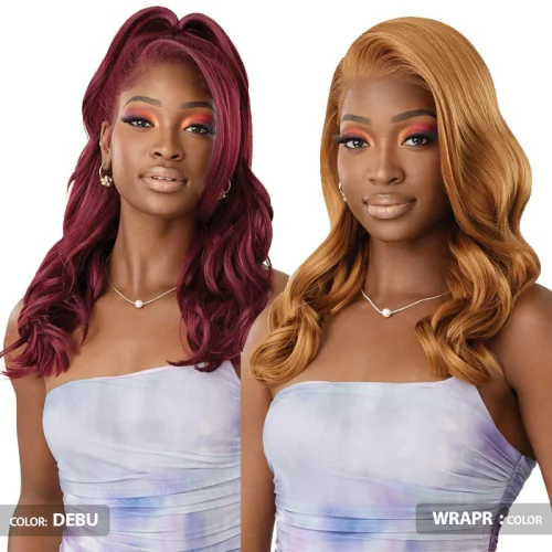 Outre Airtied Glueless Human Hair Blend 13x6 HD Lace Front Wig - HHB-NATURAL WAVE 20 - Image 2